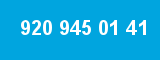 920 945 01 41